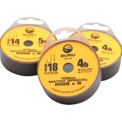 GURU Hameçons / Bas De Ligne Feeder-Hameçon monté MAtch Special Rig 1m (x8)