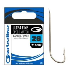 GARBOLINO Hameçons-Hameçon non montés ultra fine speed (x15)