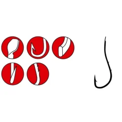 GAMAKATSU Lignes Et Accessoires De Montage-Hameçon simple carnassier 3120n nickele (x25)