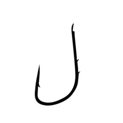 GAMAKATSU Lignes Et Accessoires De Montage-Hameçon simple carnassier 2120f truite noir (x25)