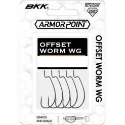 BKK Hameçons Et Montages-Hameçon Texan Offset Worm WG