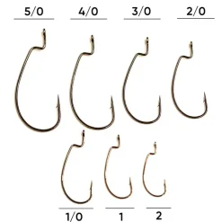 EVOK Découverte Pêche Du Carnassier|Hameçons Et Montages-Hameçon Texan Wide Gap Hook