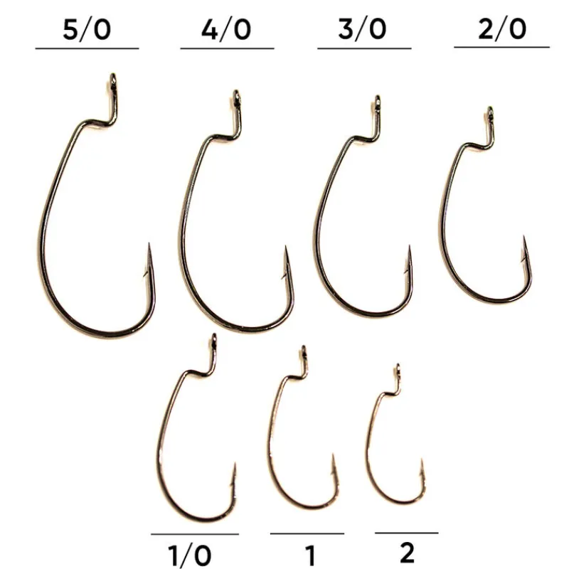 EVOK Découverte Pêche Du Carnassier|Hameçons Et Montages-Hameçon Texan Wide Gap Hook