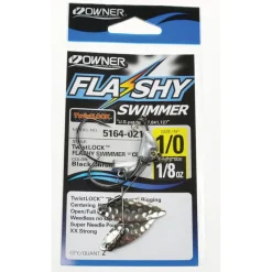 OWNER Hameçons Et Montages-Hameçon Texan Flashy Swimmer (x2)