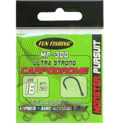 FUN FISHING Hameçons-Hameçons coup monster pursuit a oeillet avec ardillon mp300 (x20)