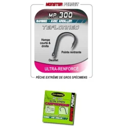 FUN FISHING Hameçons-Hameçons coup monster pursuit a oeillet avec ardillon mp300 (x20)