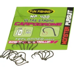 FUN FISHING Hameçons-Hameçons coup monster pursuit a oeillet sans ardillon mp400 (x20