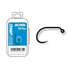 JMC Fly Tying-Hameçons jig 100 bl (x50)