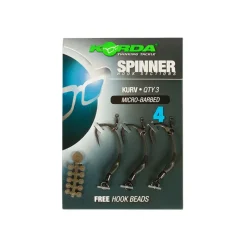 KORDA Acc.Montages/Hameçons-Hameçons montés carpe spinner hook sections kurv