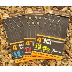 GURU Hameçons / Bas De Ligne Feeder-Hameçons montés coup bayonnets qm1 10cm (x8)