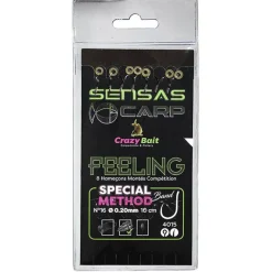 SENSAS Hameçons-Hameçons montés CRAZY BAIT 4015