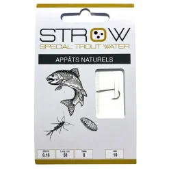 STROW Lignes Et Accessoires De Montage-Hameçons montés Appâts naturels