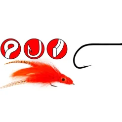 GAMAKATSU Fly Tying-Hameçons mouche f314 (x25)