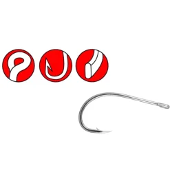 GAMAKATSU Fly Tying-Hameçons mouche sl12s big game wide gape