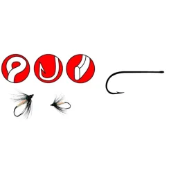 GAMAKATSU Fly Tying-Hameçons mouche f31 (x25)