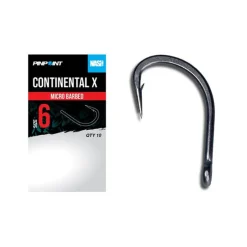 NASH Acc.Montages/Hameçons-Hameçons Continental X - Gamme Pinpoint