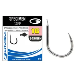 GARBOLINO Hameçons-Hameçons Non-Montés Specimen Carp 2490BN