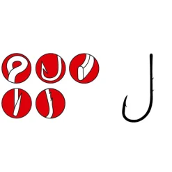 GAMAKATSU Montages / Hameçons-Hameçons simples 5213n