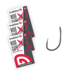 TRAKKER Acc.Montages/Hameçons-Hameçons Wide Gape XS Hooks Micro Barbed x5