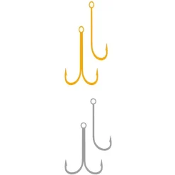 VERTIGONE Leurres À Truite-Hamçons Double Gambe (x50)