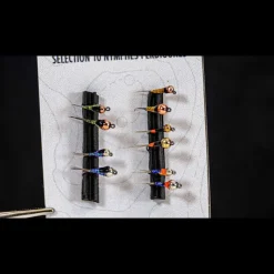 SILVER STONE Mouches-Kit 10 Nymphes Silverstone Nymphe Perdigones