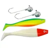 OVERFIGHT Leurres-Kit Leurres Silure Kit Shad (x2) + Jighead (x2)