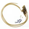 MACK2 Acc.Montages/Hameçons-Kit montage carpe safety clips with camo tubing x 3