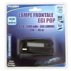 FLASHMER Goodies Et Idées Cadeaux|Énergie Et Éclairage-Lampe Frontale Eging Egi Pop Rechargeable