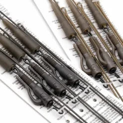 KORDA Acc.Montages/Hameçons-Leadcore Kable Leadcore Leader Hybrid Lead Clip QC Swivel 50cm