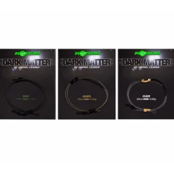 KORDA Acc.Montages/Hameçons-Leader Dark Matter QC Swivel 30lb 30cm