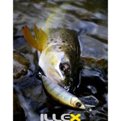 ILLEX Leurres À Truite|Leurres-Leurre Dur Jerkbait Tricoroll 55HW 5.5cm, 4.5g
