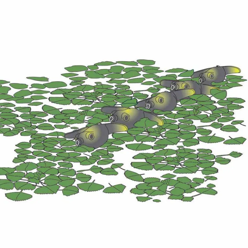 DEPS Leurres-Leurre Frog Basirisky 60, 6cm, 14g