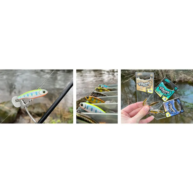 FIIISH Leurres À Truite|Leurres-Leurre Métallique Power Tail Evo 3cm, 2.5g