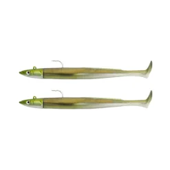 FIIISH Leurres-Leurre Souple Arme Double Combo Crazy Paddle Tail 100 Off Shore