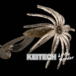 KEITECH Leurres-Leurre Souple Créature Little Spider 8.9cm, 2g (x8)