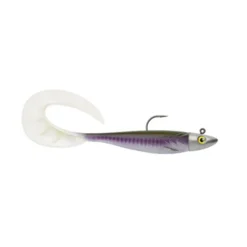 DELALANDE Leurres-Leurre Souple Zand Curly 12cm + 1 Tête 14gr