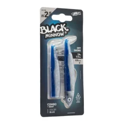 FIIISH Leurres-Leurre Souple Combo Offshore Black Minnow 105mm 16g