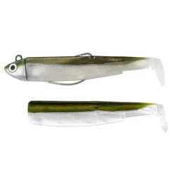 FIIISH Leurres À Truite|Pêche Aux Leurres-Leurre souple combo black minnow 90 search 9cm 8g