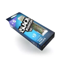 FIIISH Pêche Aux Leurres|Leurres-Leurre souple corps black minnow 160 16cm (x3)