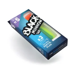 FIIISH Pêche Aux Leurres|Leurres-Leurre souple corps black minnow 160 16cm (x3)