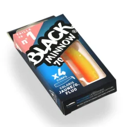 FIIISH Leurres À Truite|Pêche Aux Leurres-Leurre souple corps black minnow 70 7cm (x4)