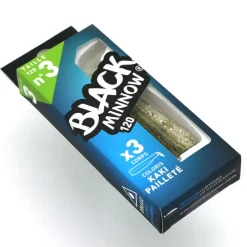 FIIISH Pêche Aux Leurres|Leurres-Leurre souple corps black minnow 120 12cm (x3)