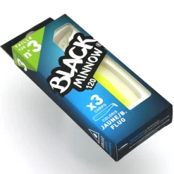 FIIISH Pêche Aux Leurres|Leurres-Leurre souple corps black minnow 120 12cm (x3)