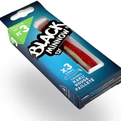 FIIISH Pêche Aux Leurres|Leurres-Leurre souple corps black minnow 120 12cm (x3)