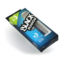 FIIISH Pêche Aux Leurres|Leurres-Leurre souple corps black minnow 120 12cm (x3)