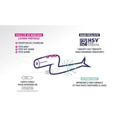 FIIISH Pêche Aux Leurres|Leurres-Leurre souple corps crazy sand eel 150 15cm (x3)