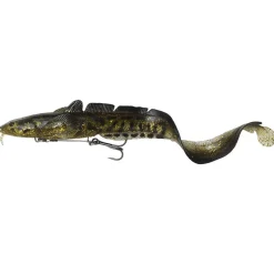 SAVAGE GEAR Leurres-Leurre Souple Grub 3D Burbot Shallow 25cm, 70g