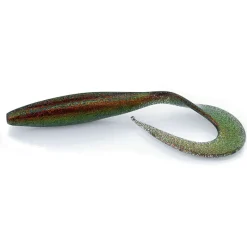 SAWAMURA Leurres-Leurre Souple Grub One Up Curly 7.5cm, 3.8g (x6)