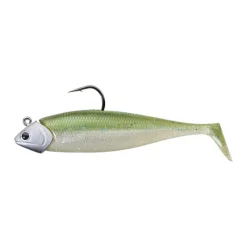 ILLEX Leurres-Leurre Souple Nitro Shad 90 + Tête Plombée 10g