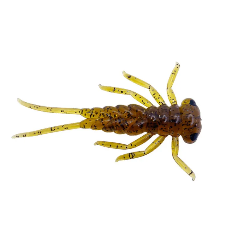 DELALANDE Leurres À Truite|Leurres-Leurre Souple Insecte Larva 3cm (x3)